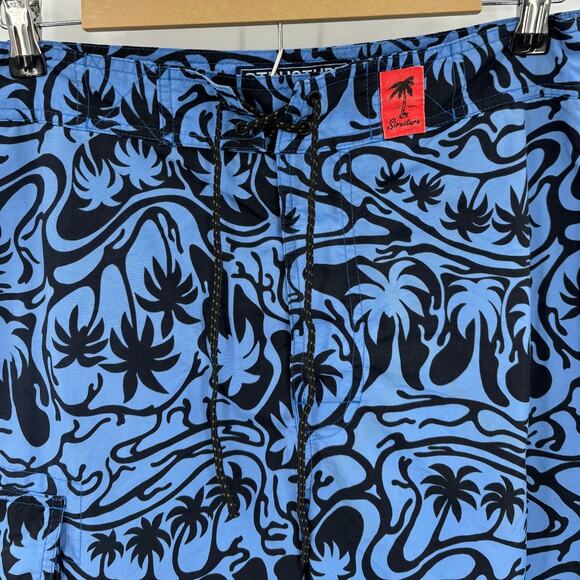 eBay: Structure Men's Blue Swim Trunks Size Small - Tropical Print - Picture 16 of 16